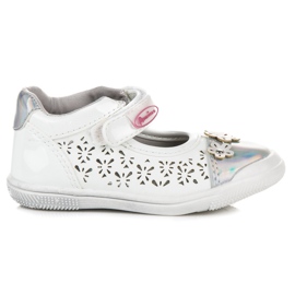 American Club Pantofi americani ajurati gri