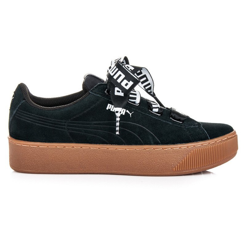 Puma vikky pltfm ribbon bold negru