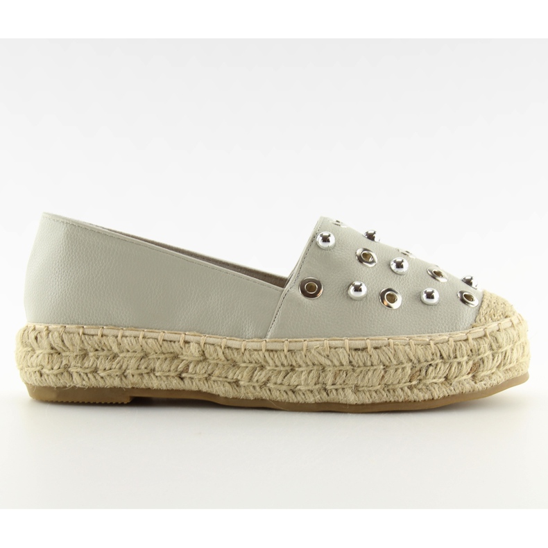 Espadrile gri pentru femei 7680 Grey