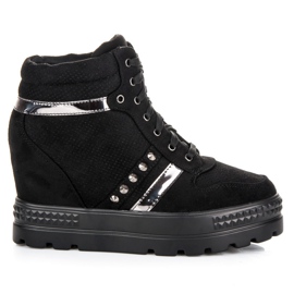 Bestelle Adidași cu platformă negru Bestelle Adidași cu platformă negru