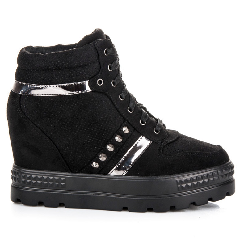 Bestelle Adidași cu platformă negru