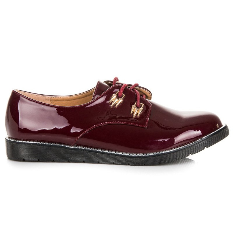 Best Shoes Pantofi jos lăcuți roșu Best Shoes Pantofi jos lăcuți roșu