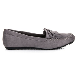 Mocasini gri Mocasini gri