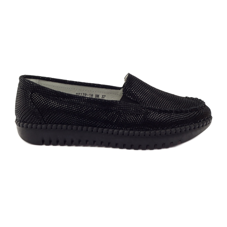Mocasini din piele Filippo 139 negru Mocasini din piele Filippo 139 negru