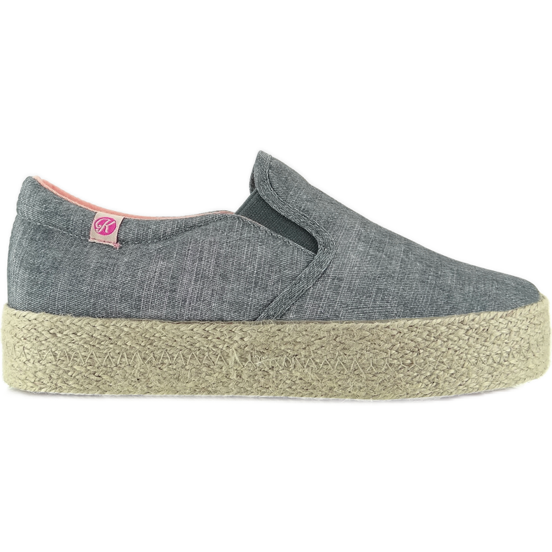 Espadrile cu talpă groasă 1520202 gri