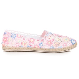 Seastar Espadrile în stil boho roz Seastar Espadrile în stil boho roz