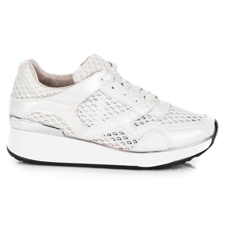 Kylie Adidași albi cu plasă