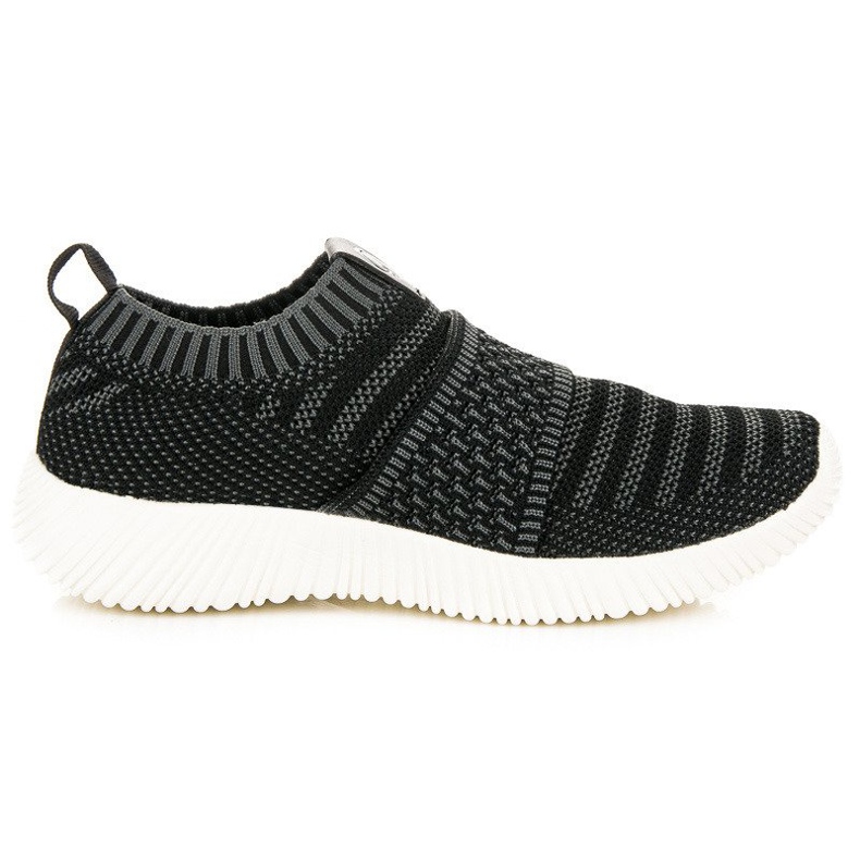 Kylie Adidași din material textil cu slip-on negru gri