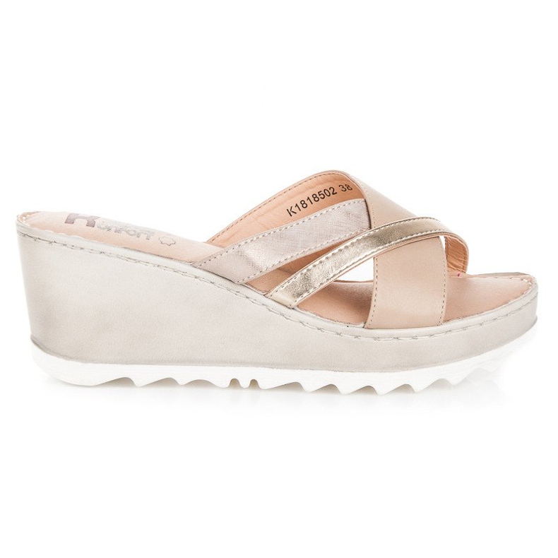 Kylie Papuci cu pană maro