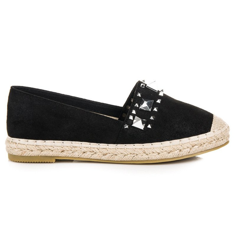 Coura Espadrile negre negru