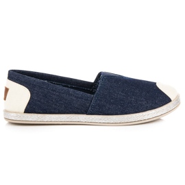 Muto Espadrile din denim albastru
