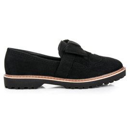 Bestelle PANTOFI din piele intoarsa, mocasini negru Bestelle PANTOFI din piele intoarsa, mocasini negru