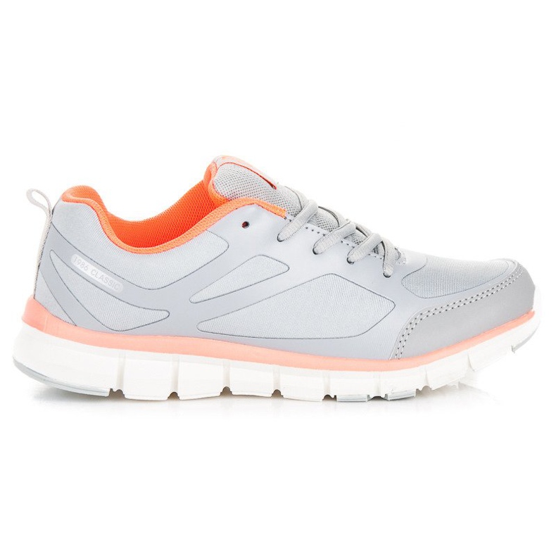 Ax Boxing Pantofi sport clasici portocale gri Ax Boxing Pantofi sport clasici portocale gri