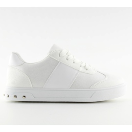 Pantofi sport dama albi R243 alb