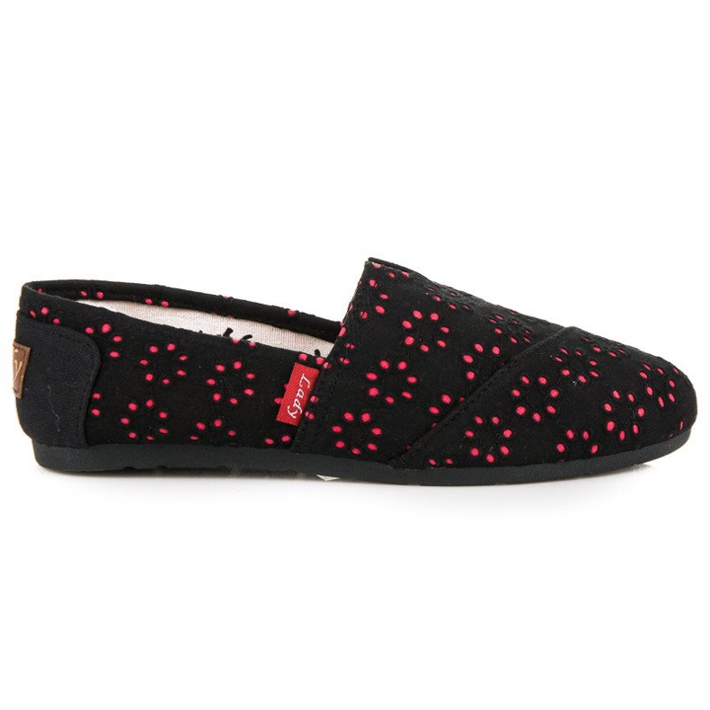 L. Day Espadrile alunecoase negru L. Day Espadrile alunecoase negru