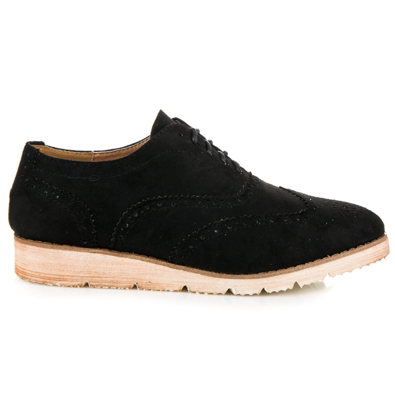 Erynn Pantofi retro negri negru