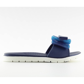 Papuci meliski albastru KM118 bleumarin albastru marin