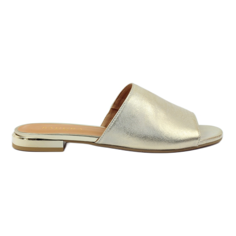 Papuci eleganti Badura 5155 gold de aur