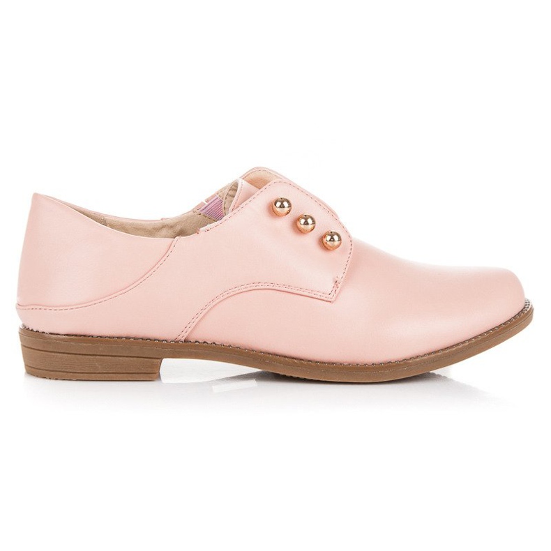 Anesia Paris Pantofi slip-on eleganti roz