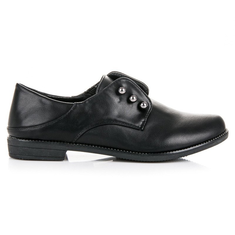 Anesia Paris Pantofi slip-on eleganti negru