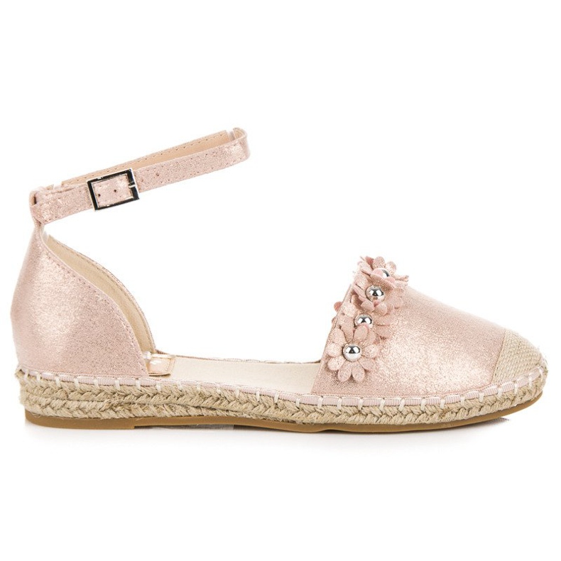 Anesia Paris Sandale espadrile roz Anesia Paris Sandale espadrile roz