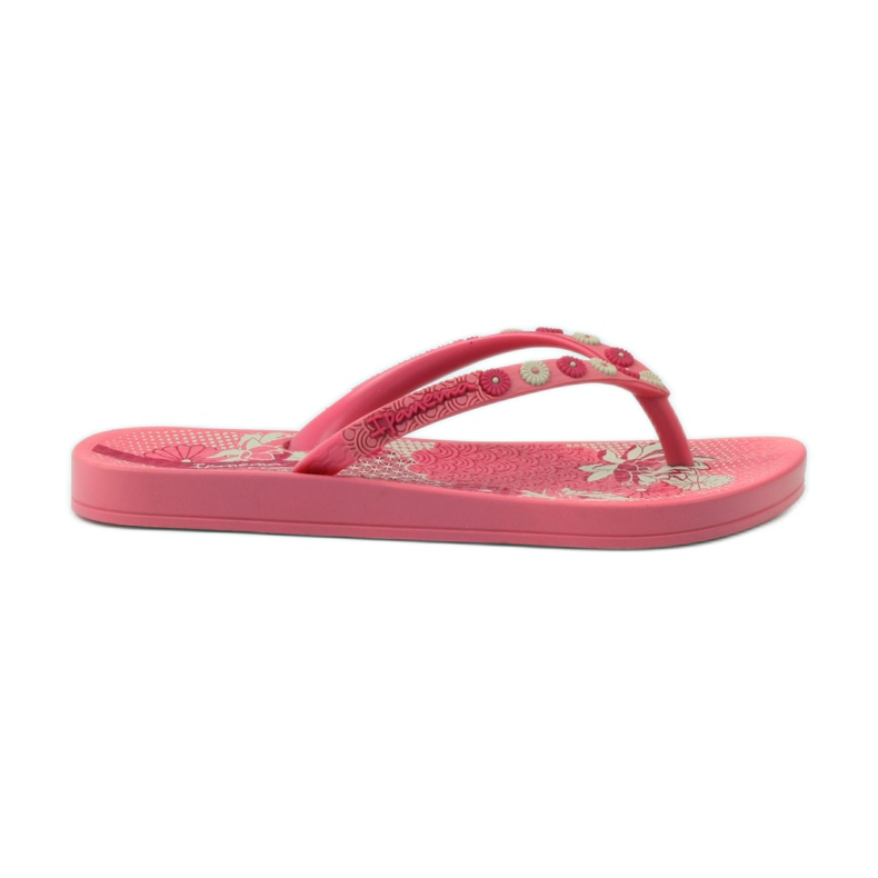 Flip-flops cu flori Ipanema 82387 roz