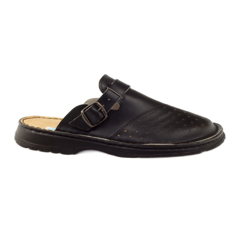 Sandale negre ortopedice medicale negru