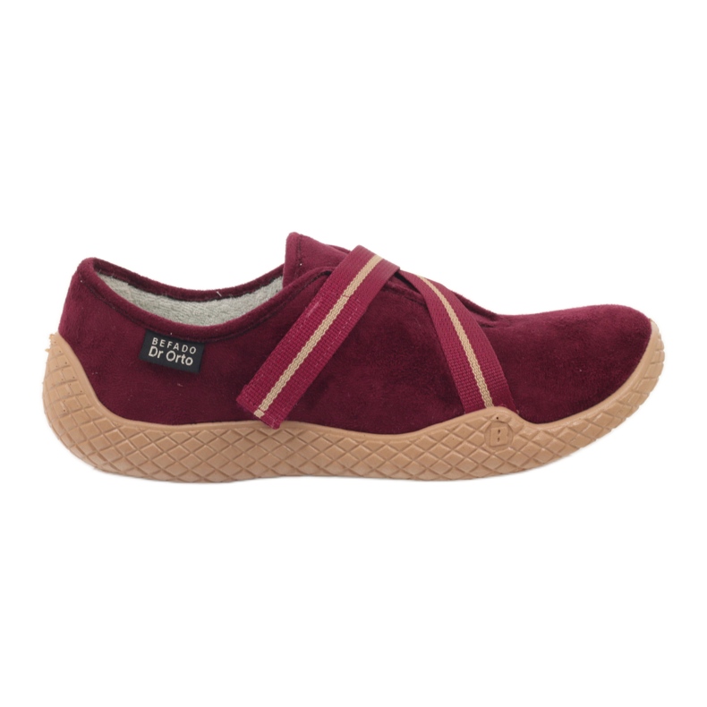 Pantofi pentru femei Befado PU-Young 434D016 Red roșu