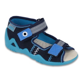 Pantofi copii Befado 250P074 albastru marin Pantofi copii Befado 250P074 albastru marin