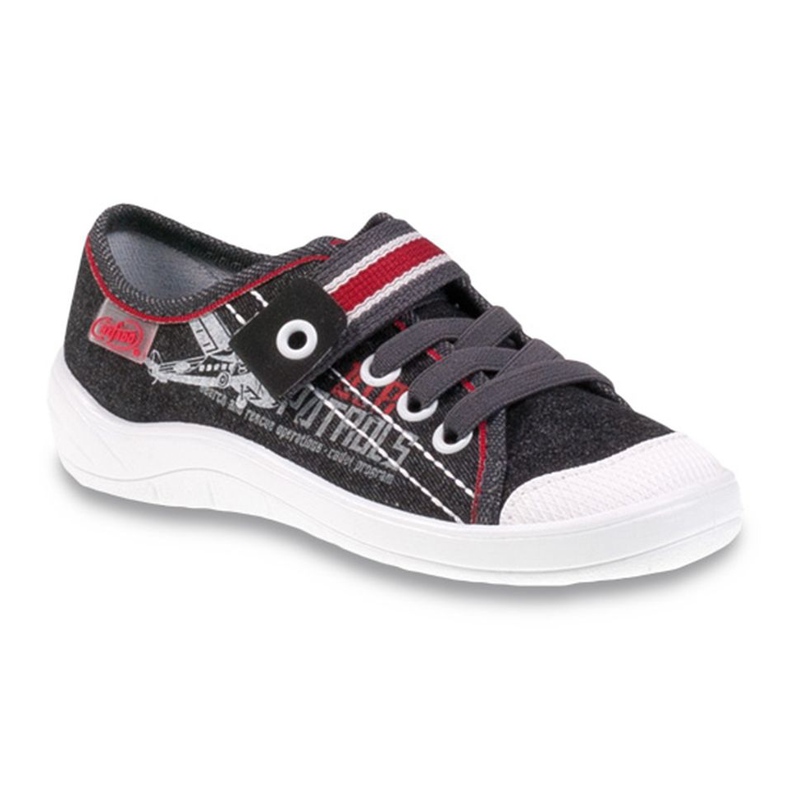 Pantofi copii Befado 251Y091 roșu gri