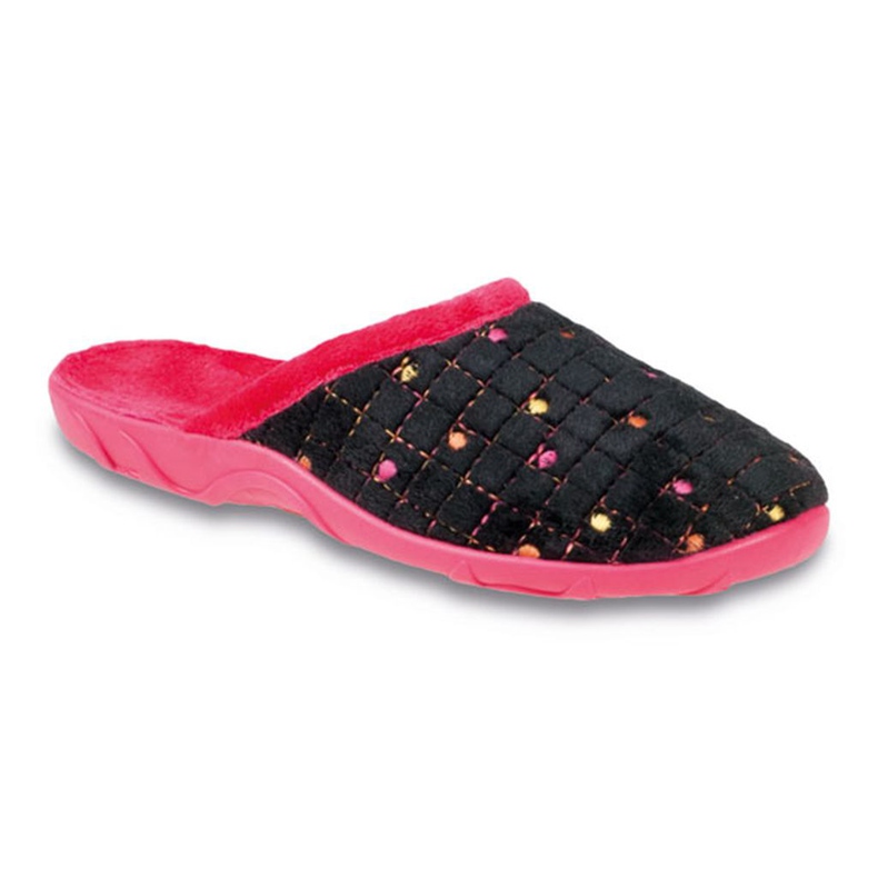 Pantofi de dama colorati Befado pu 235D121 negru galben roz