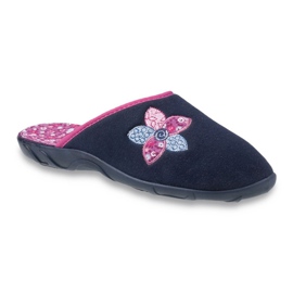 Pantofi de dama colorati Befado 235D154 albastru marin