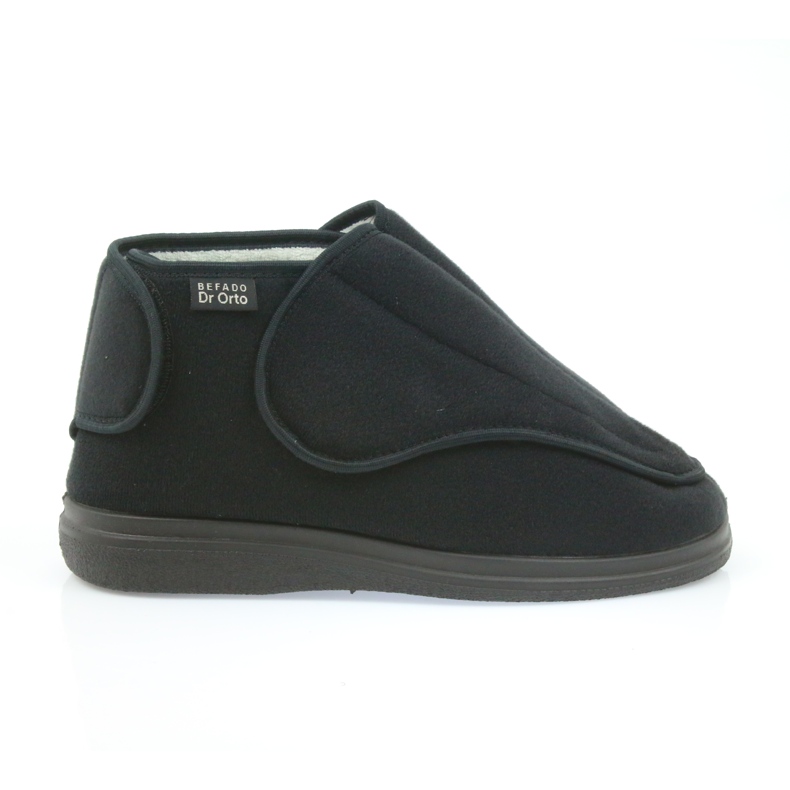 Dr.orto Befado Pantofi Velcro pentru femei 163d002 Negru