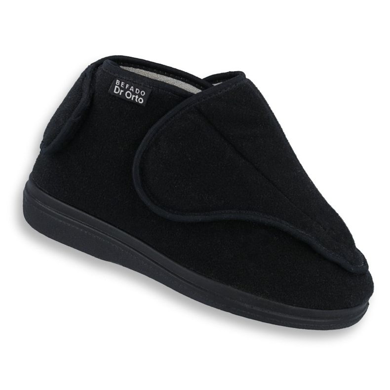 Pantofi pentru bărbați Dr.orto Befado pentru Velcro PU 163M002 Negru