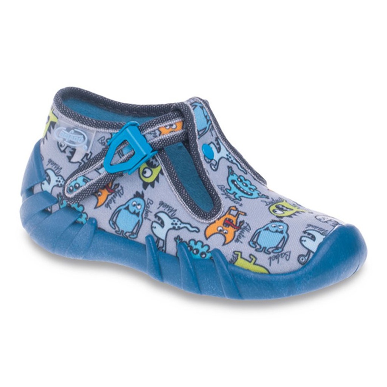 Pantofi copii colorati Befado 110P308 albastru