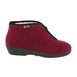 Pantofi de damă Befado pu 041D050 roșu multicolor Pantofi de damă Befado pu 041D050 roșu multicolor