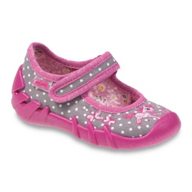 Pantofi copii Befado 109P154 roz gri