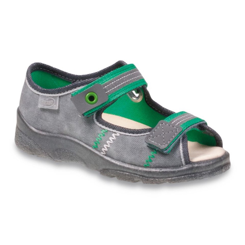 Pantofi copii Befado 969X116 verde gri