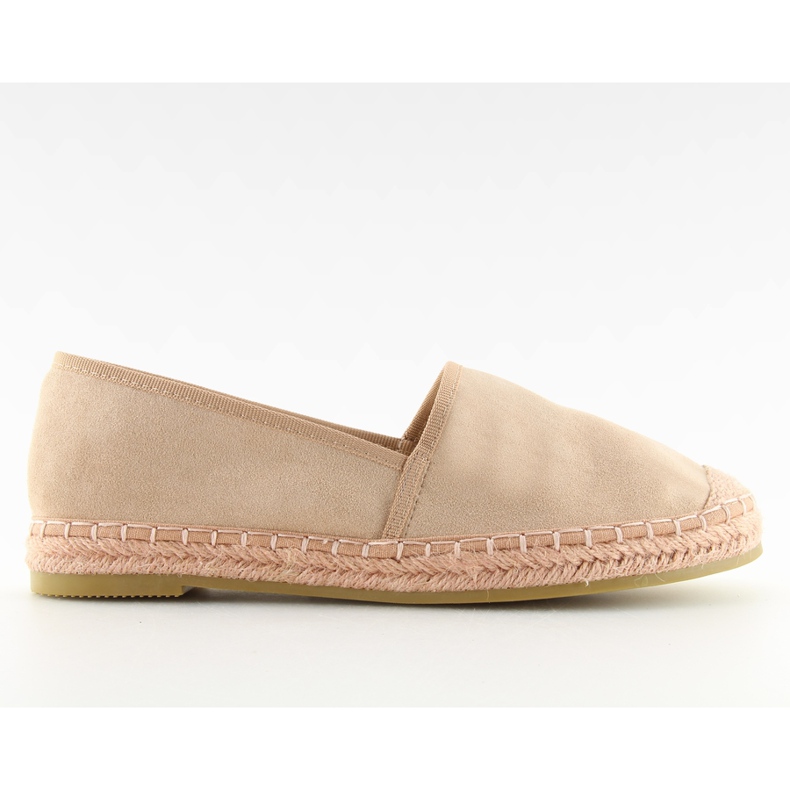 Espadrile pline de culoare roz BB17P roz
