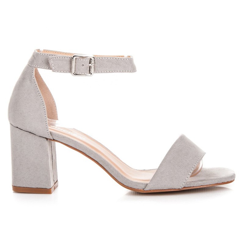 Sandale gri pe barul VINCEZA