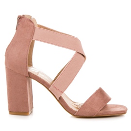 Sandale roz vinceza Sandale roz vinceza