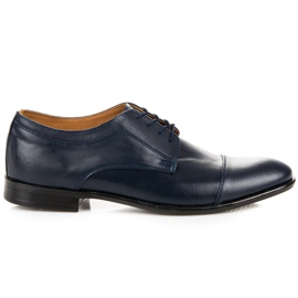 Navy pantofi - engleză LUCCA albastru Navy pantofi - engleză LUCCA albastru