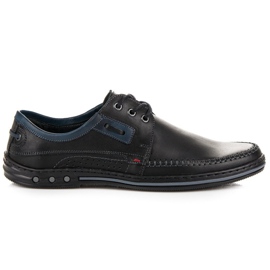 Mocasini negre LUCCA negru