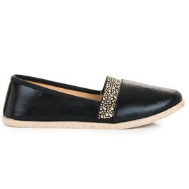 Espadrile negre MCKEYLOR negru