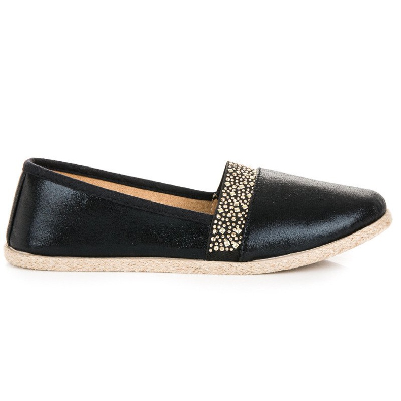 Espadrile negre MCKEYLOR negru
