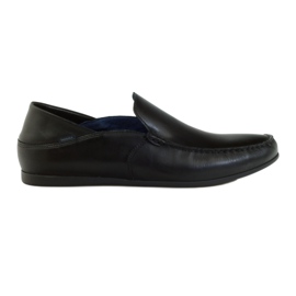 Mocasini bărbați negri Badura 3151 negru Mocasini bărbați negri Badura 3151 negru