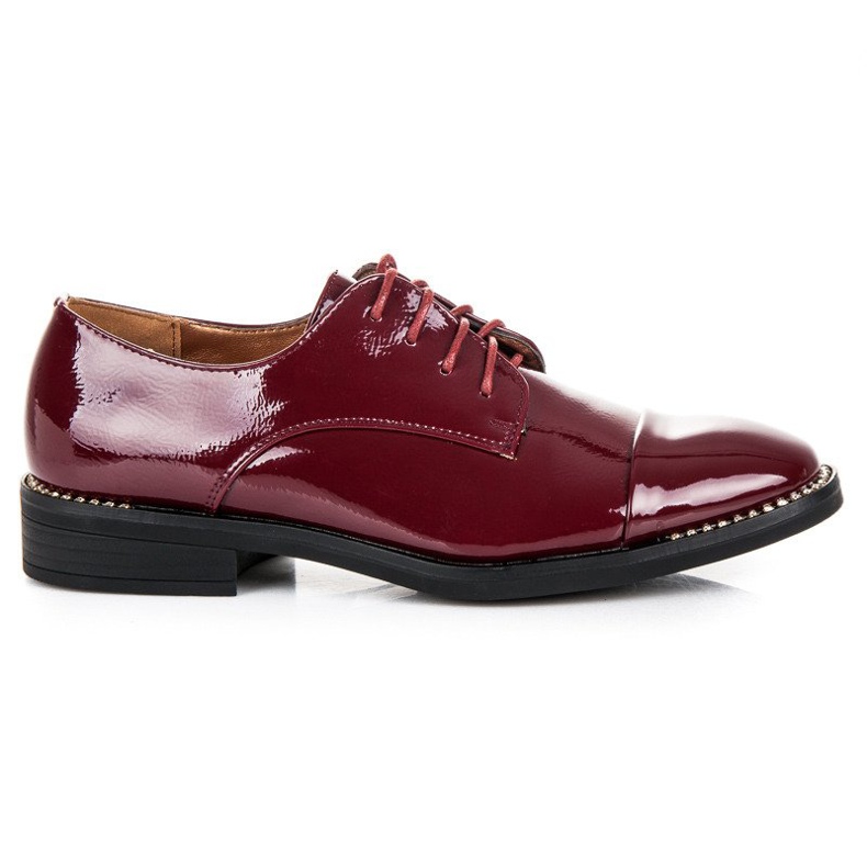 Primavera Pantofi de dama lacuiti roșu