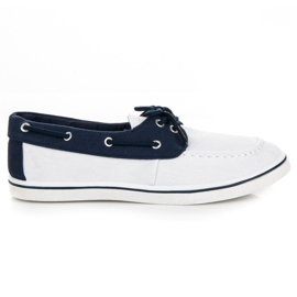 McKey Adidași, mocasini de navigație alb McKey Adidași, mocasini de navigație alb