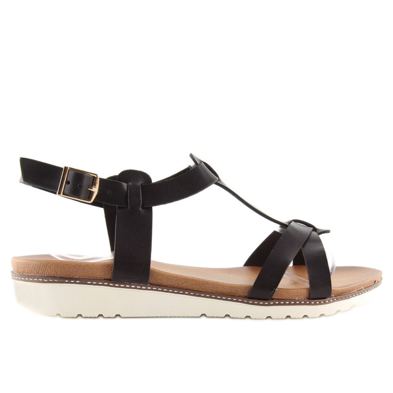 Sandale de dama negre C1822 negre negru Sandale de dama negre C1822 negre negru