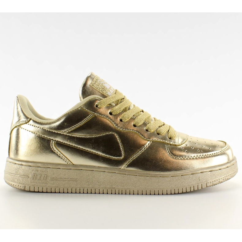 Pantofi sport culori nebune B731 Aur de aur Pantofi sport culori nebune B731 Aur de aur